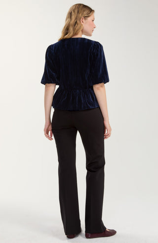 Shania Woven Peplum Top
