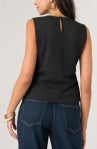 Chloe Woven Tee