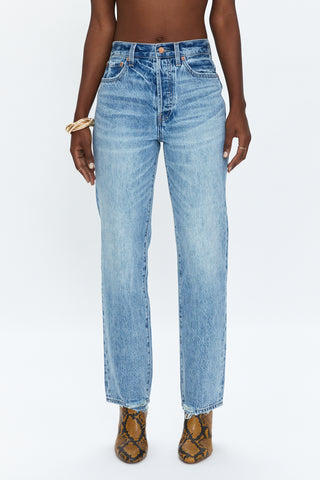 Cassie Super HR Straight Jeans
