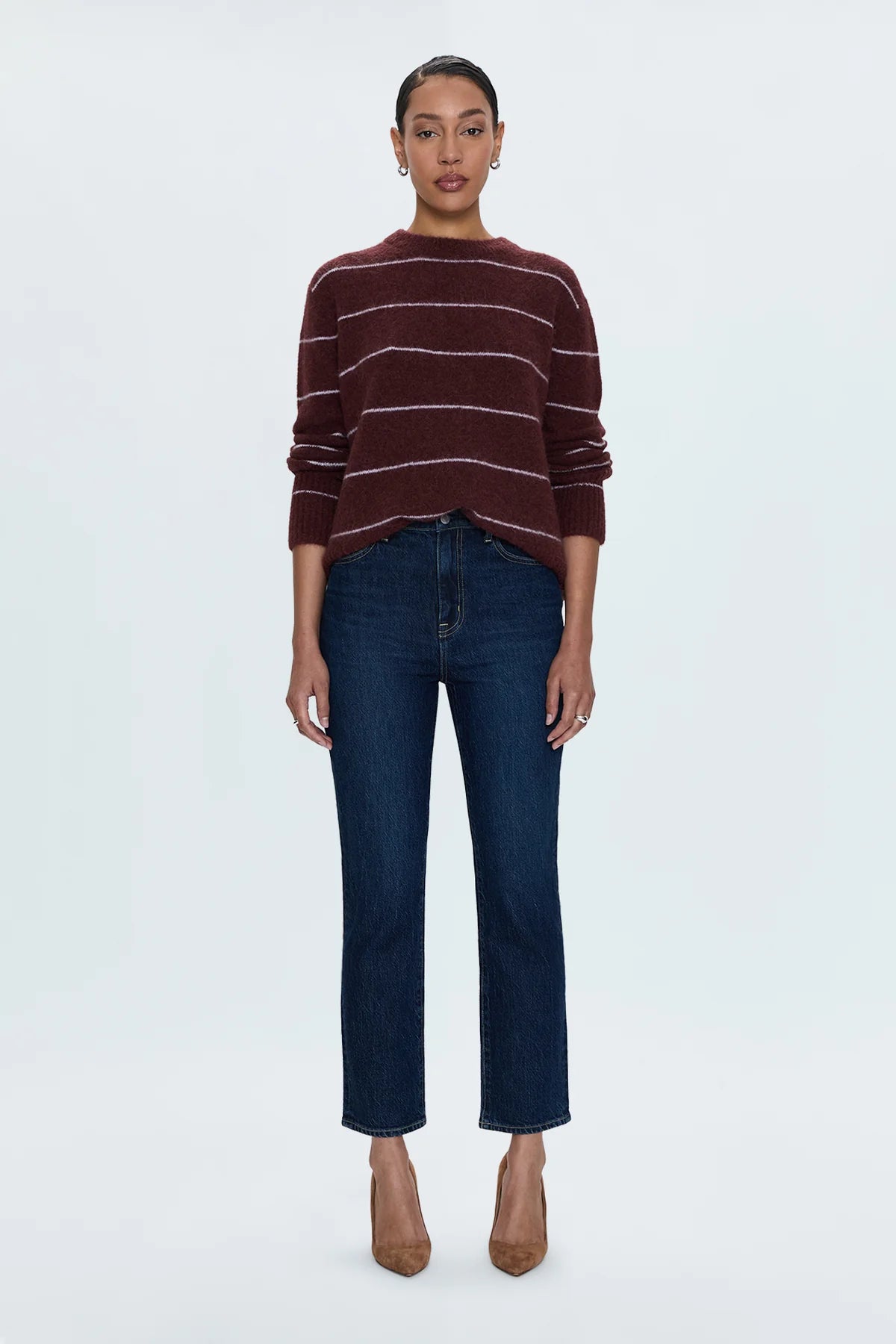 Bri High Rise Slim Straight