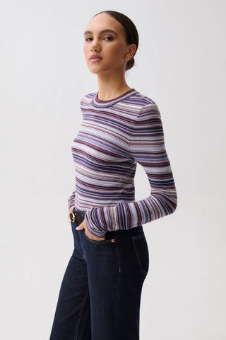 Madison LS Crew Neck Sweater Tee