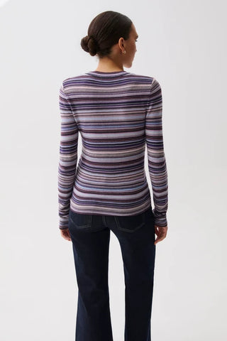 Madison LS Crew Neck Sweater Tee