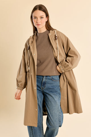 Kiara Woven Trench