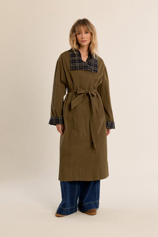 Kyla Woven Trench