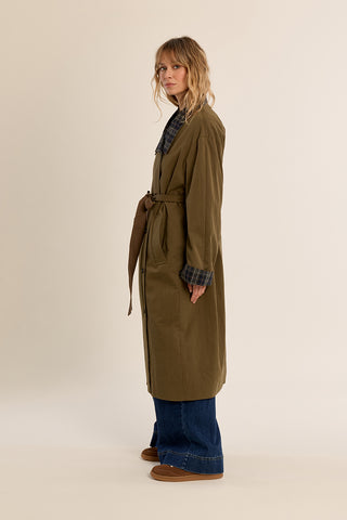 Kyla Woven Trench