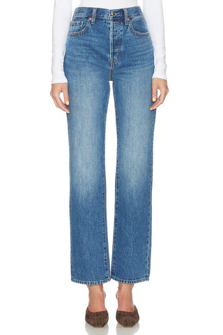 Cassie Super HR Straight Jeans