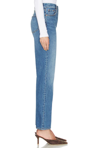 Cassie Super HR Straight Jeans