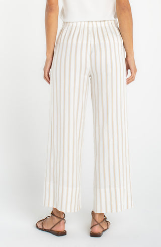 Pull-on Wide Leg Crop Trouser 26' Ins