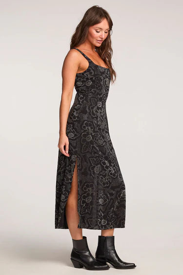 Riven Midi Dress