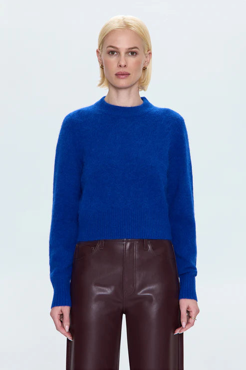Sara Shrunken Crewneck Sweater