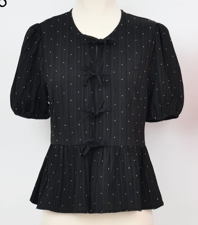 Young Ladies Woven Top