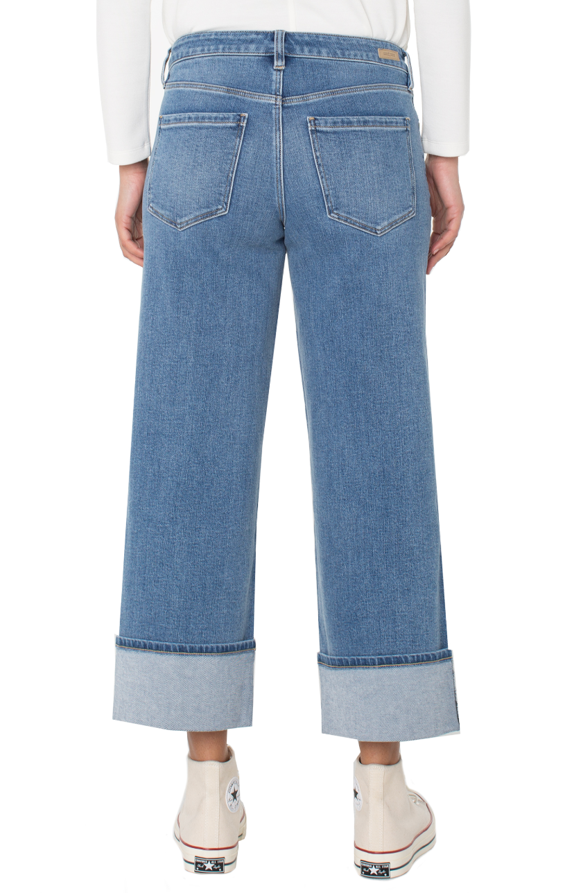 Morgan Cuffed Wide Leg