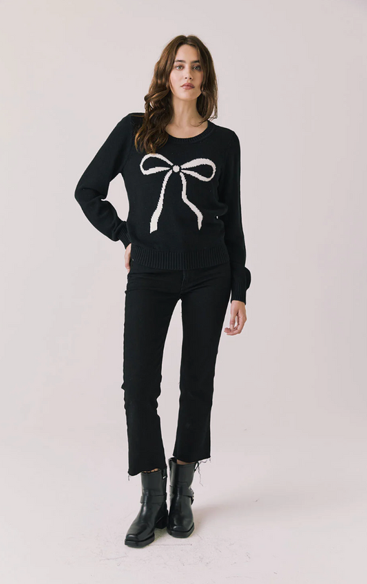 Bow Long Sleeve Sweater