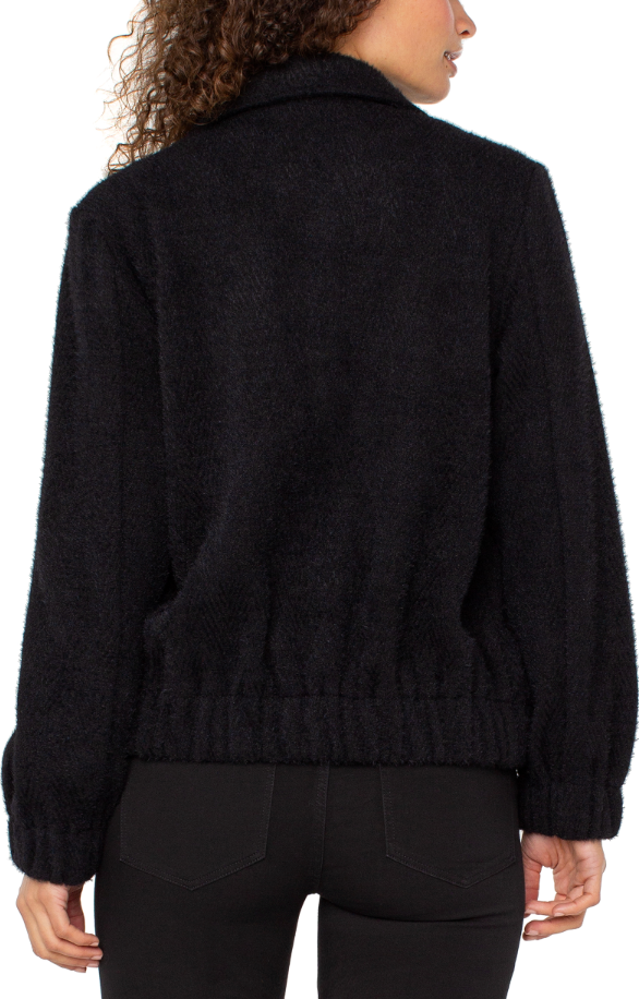 Collared Bomber Jacket