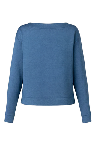 Long Sleeve Boat Neck Sweater