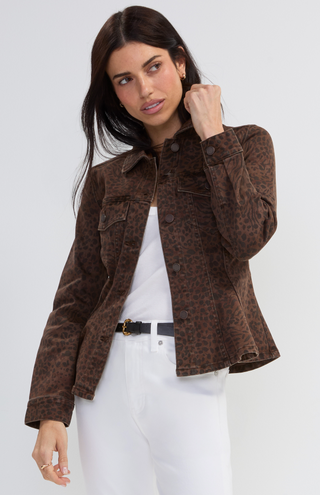 Fit & Flare Trucker Jacket