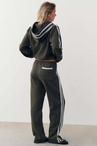 Straight Leg Track Pant
