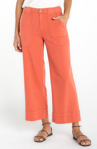 Stride Cargo Wide Leg Crop 26' Inseam