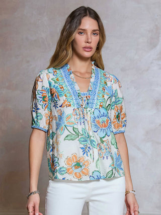 Zelda Floral Blouse