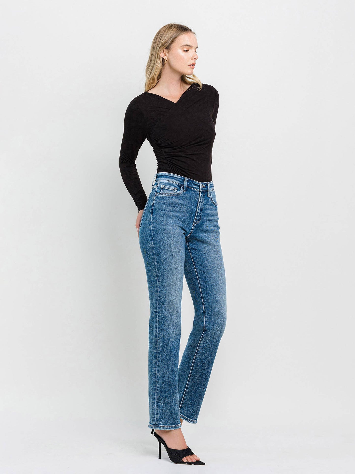 Agnes High Rise Straight