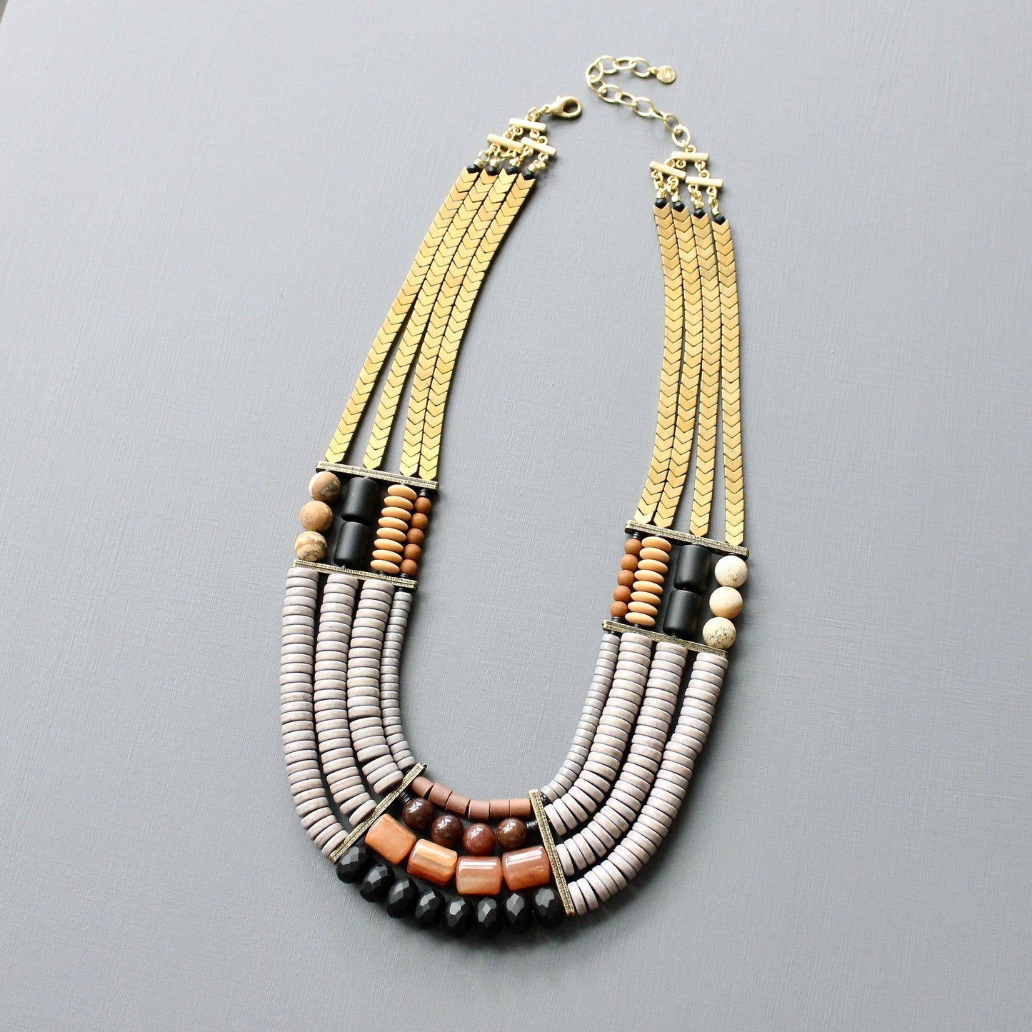 Cleopatra Beaded Necklace