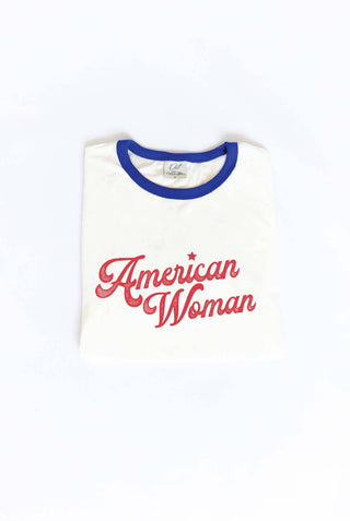 AMERICAN WOMAN Tee