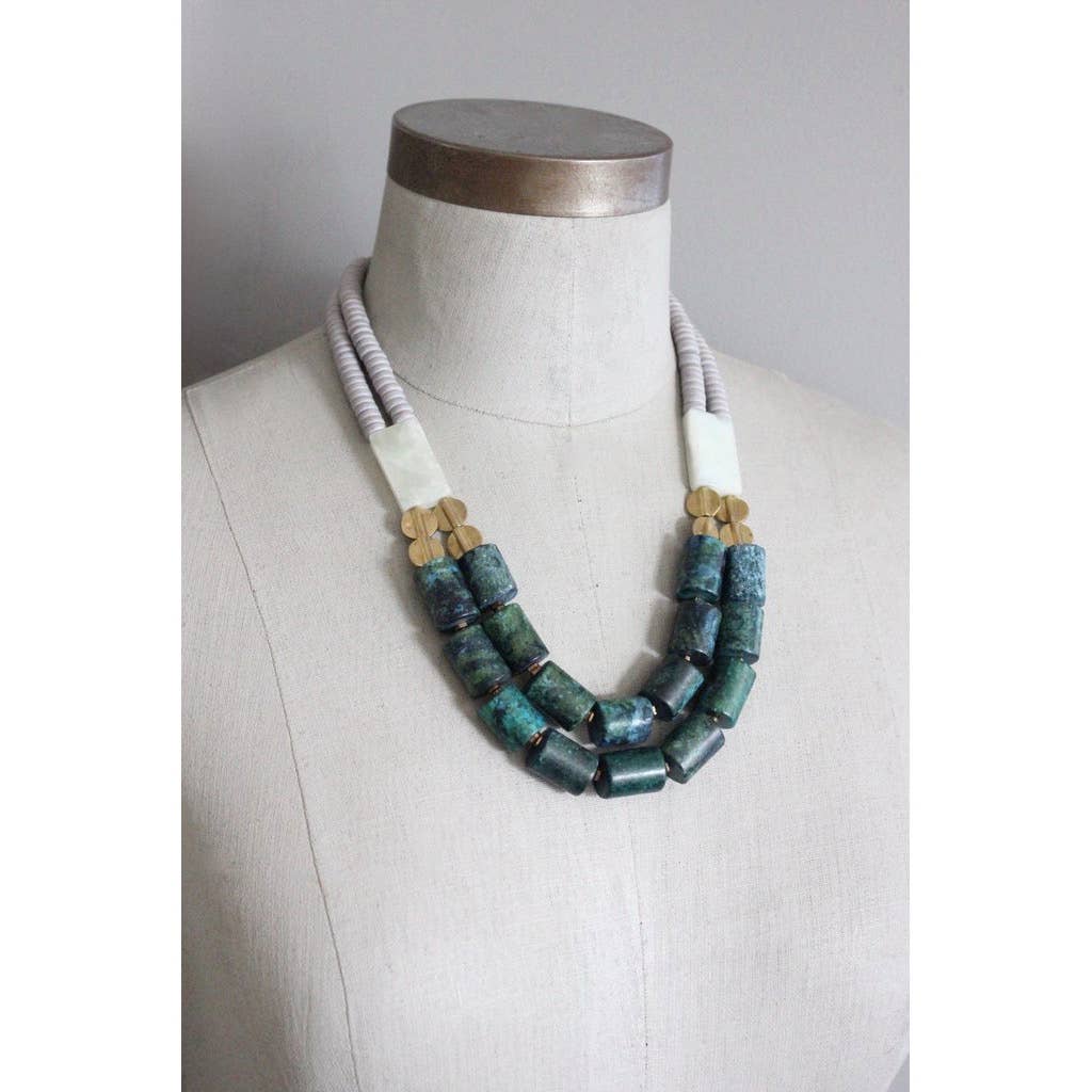 Fiorella Stone Necklace