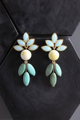 Tiffany Vintage Glass Earrings