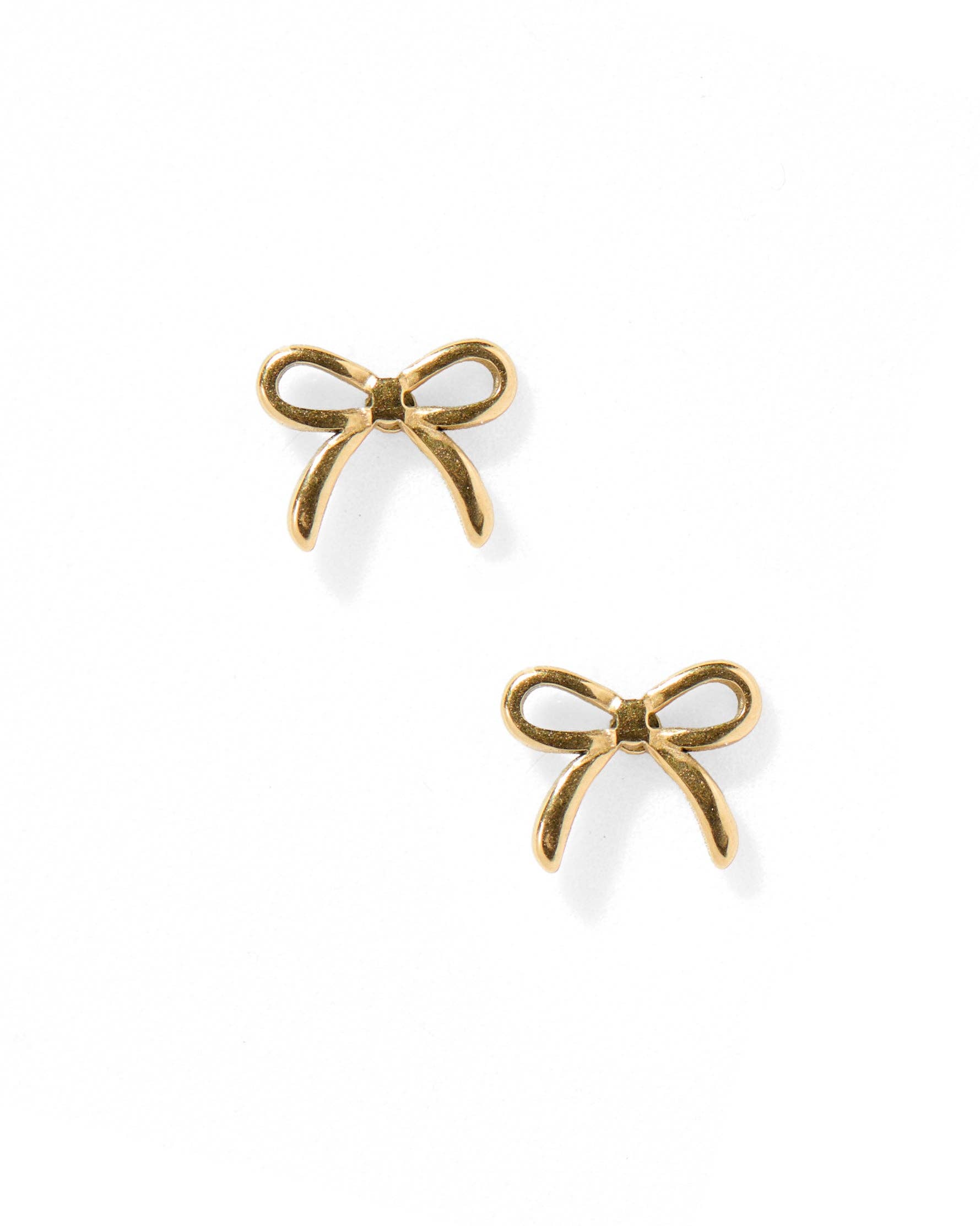 Screwback Stud Earrings Sadie - Gold