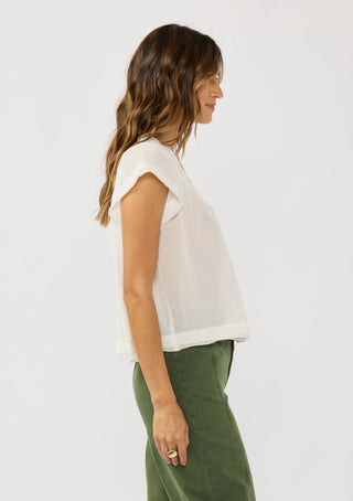 Joan Ruffle Sleeve Top
