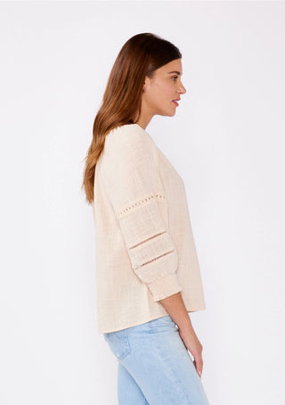 Cordelia Split Neck Blouse