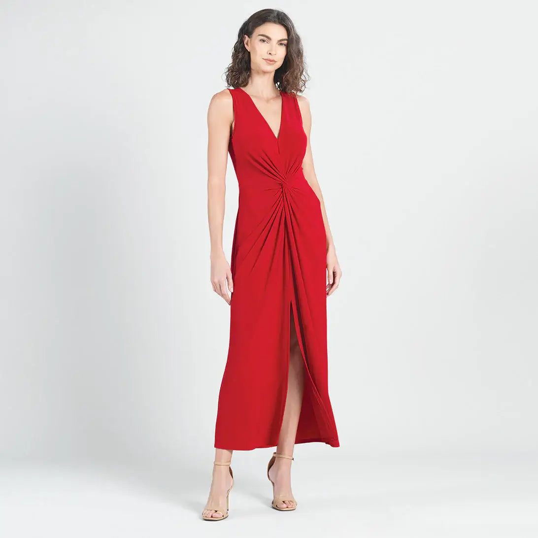Mia Center Slit Maxi Dress