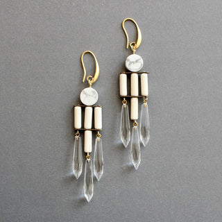 Aimee Crystal Earrings