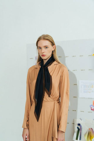 Satin Silk Neck Scarf
