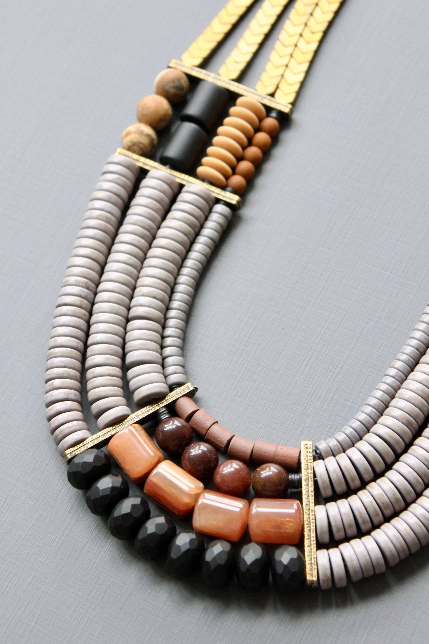 Cleopatra Beaded Necklace