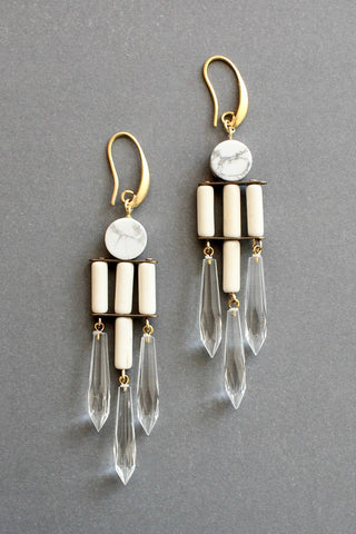 Aimee Crystal Earrings