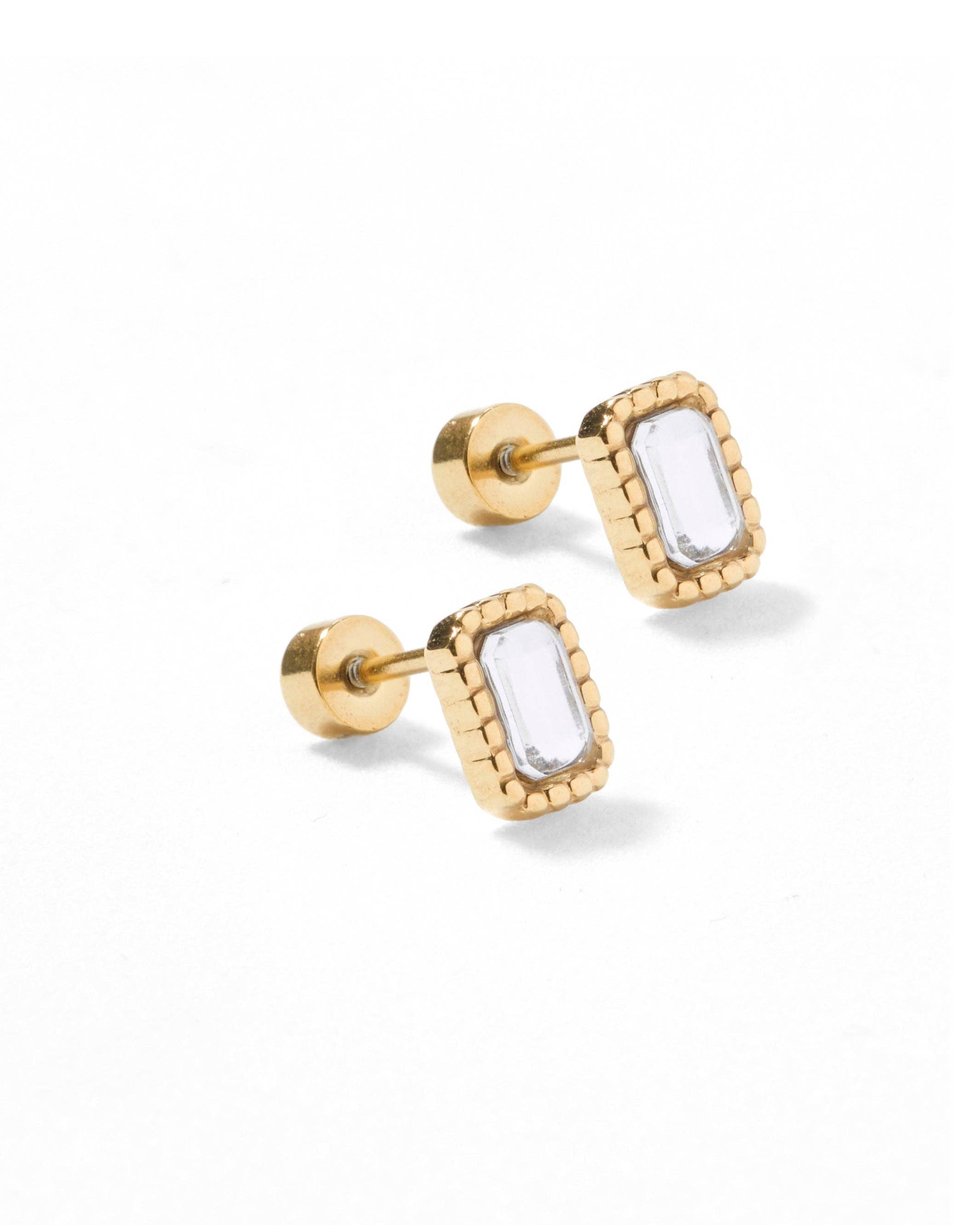 Screwback Stud Earrings - Madison