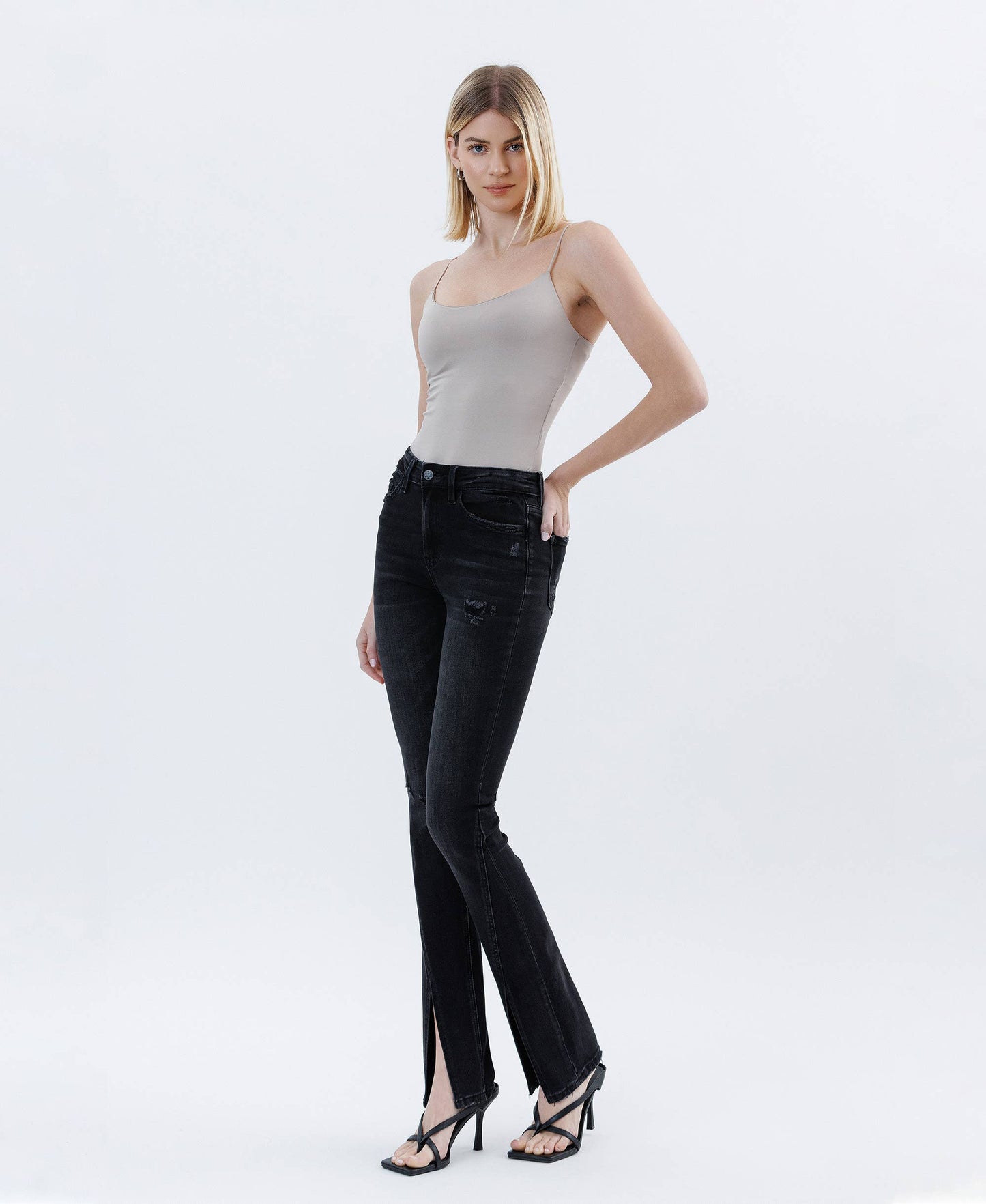 Veronica Slit Bootcut