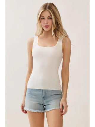 Sleeveless Sweater Top