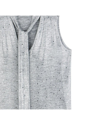 Glimmer Lamé Top