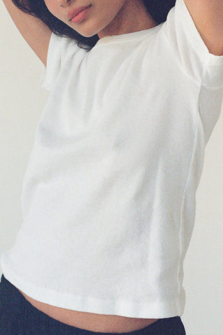 Pointelle Baby Tee