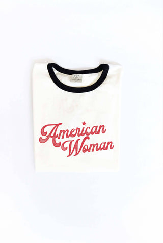 AMERICAN WOMAN Tee