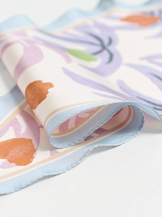 "Ethereal Mirage" Silk Neckerchief