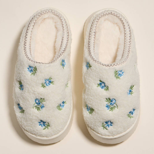 Floral Slippers