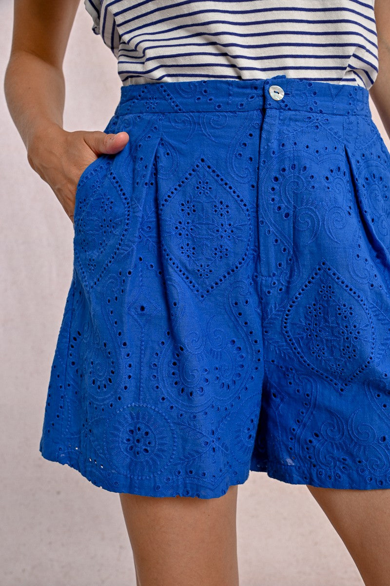 English Embroidered Shorts