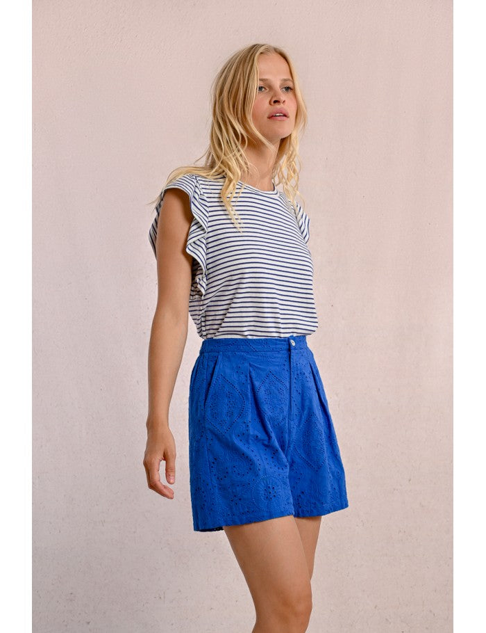 English Embroidered Shorts