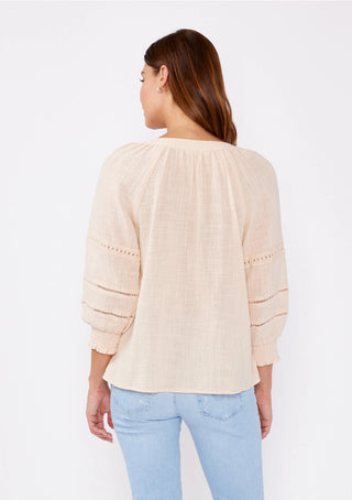 Cordelia Split Neck Blouse