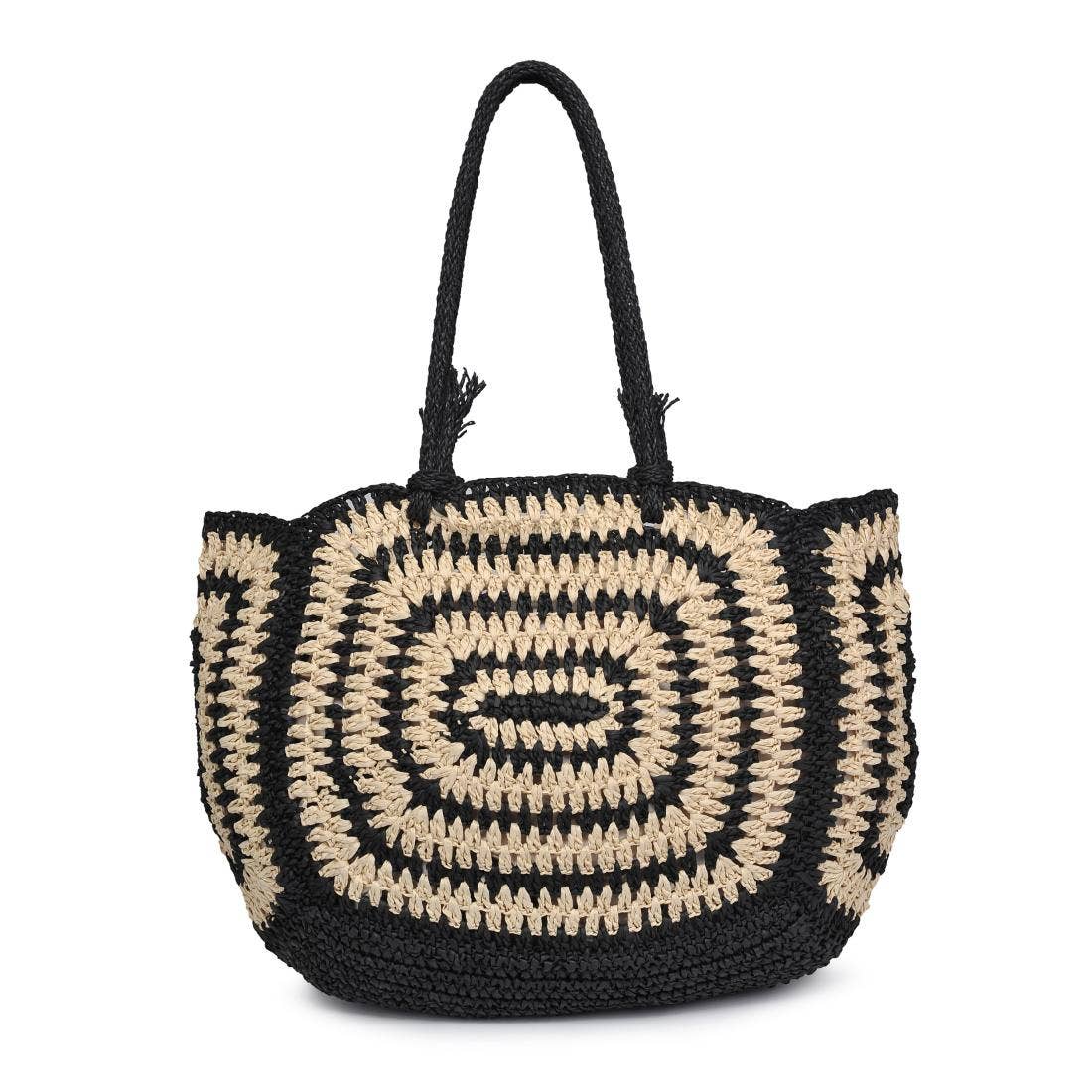 Isla Straw Beach Tote