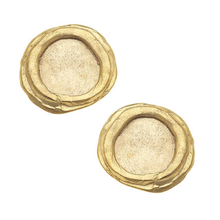 Gold Pierced Earrings