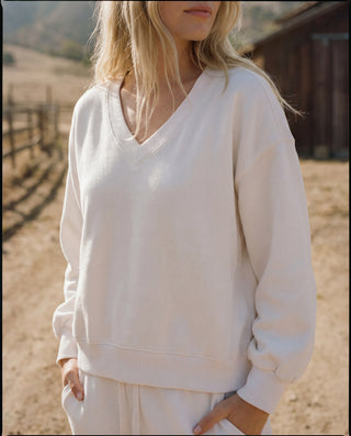 V-Neck Sweatshirt